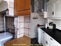 Keuken renovatie in Drenthe